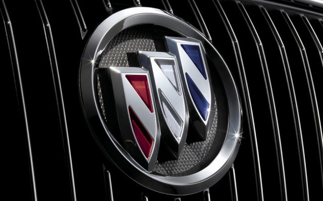 close-up photo of Buick logo