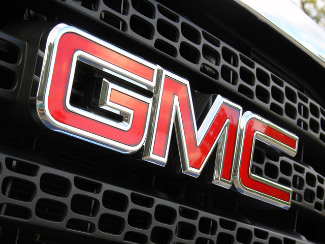 trademark of truck manufacturer GMC