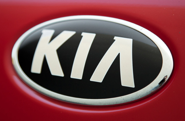 emblem of a South Korea car manufacturer, Kia Motor Corporation