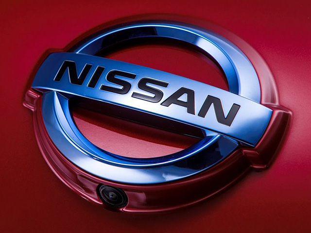 3D logo of Nissan